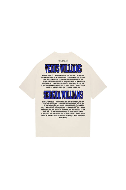 Compton Blue T-Shirt Off White