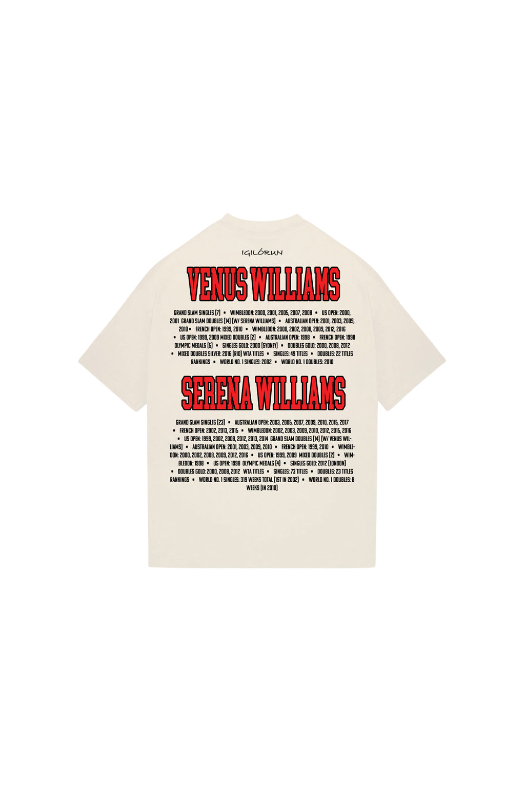 Compton Red T-Shirt Off White