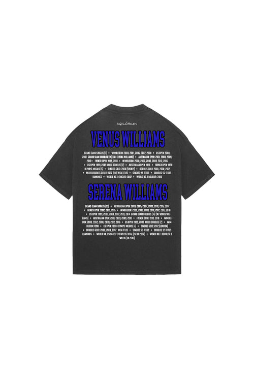 Compton Blue T-Shirt Vintage Gray