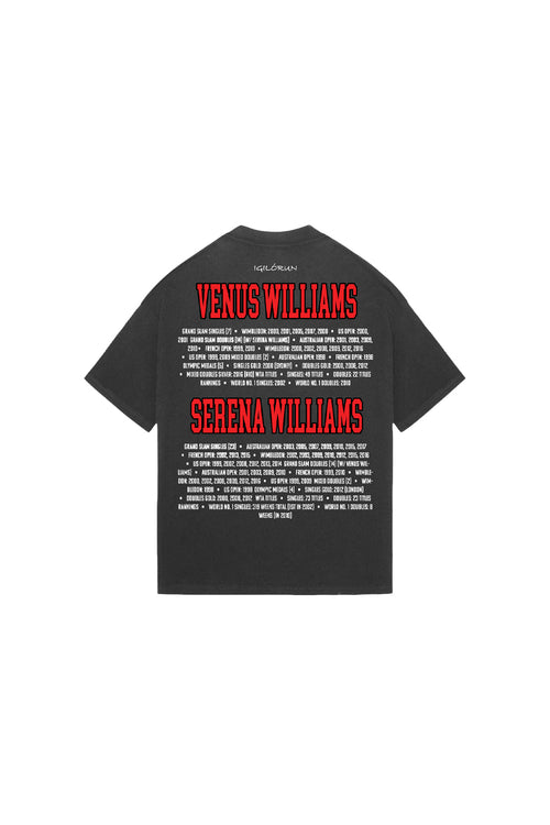 Compton Red T-Shirt Vintage Gray