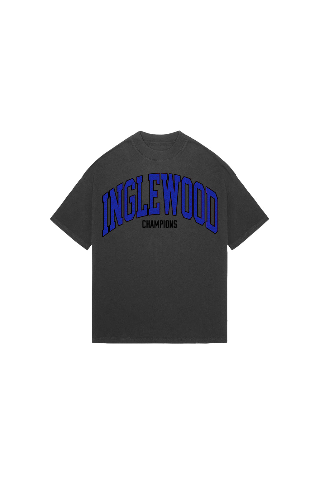 Inglewood Blue T-Shirt Vintage Gray